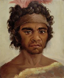 Einer der Aborigines von New South Wales, der von Gouverneur Macquarie befreundet wurde, 1811-21